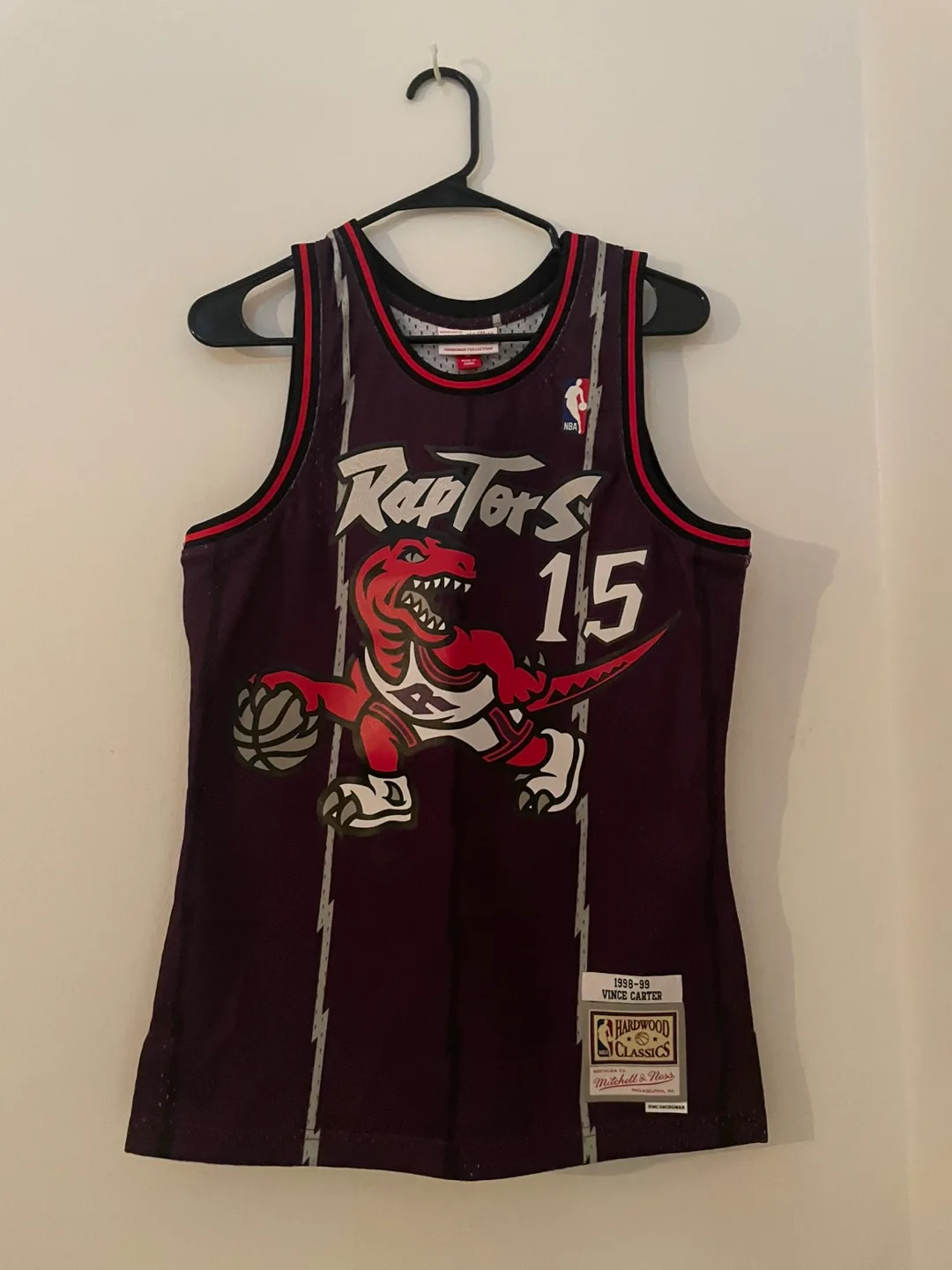 Vince Carter Raptors Jersey Basketball Shirt Size S