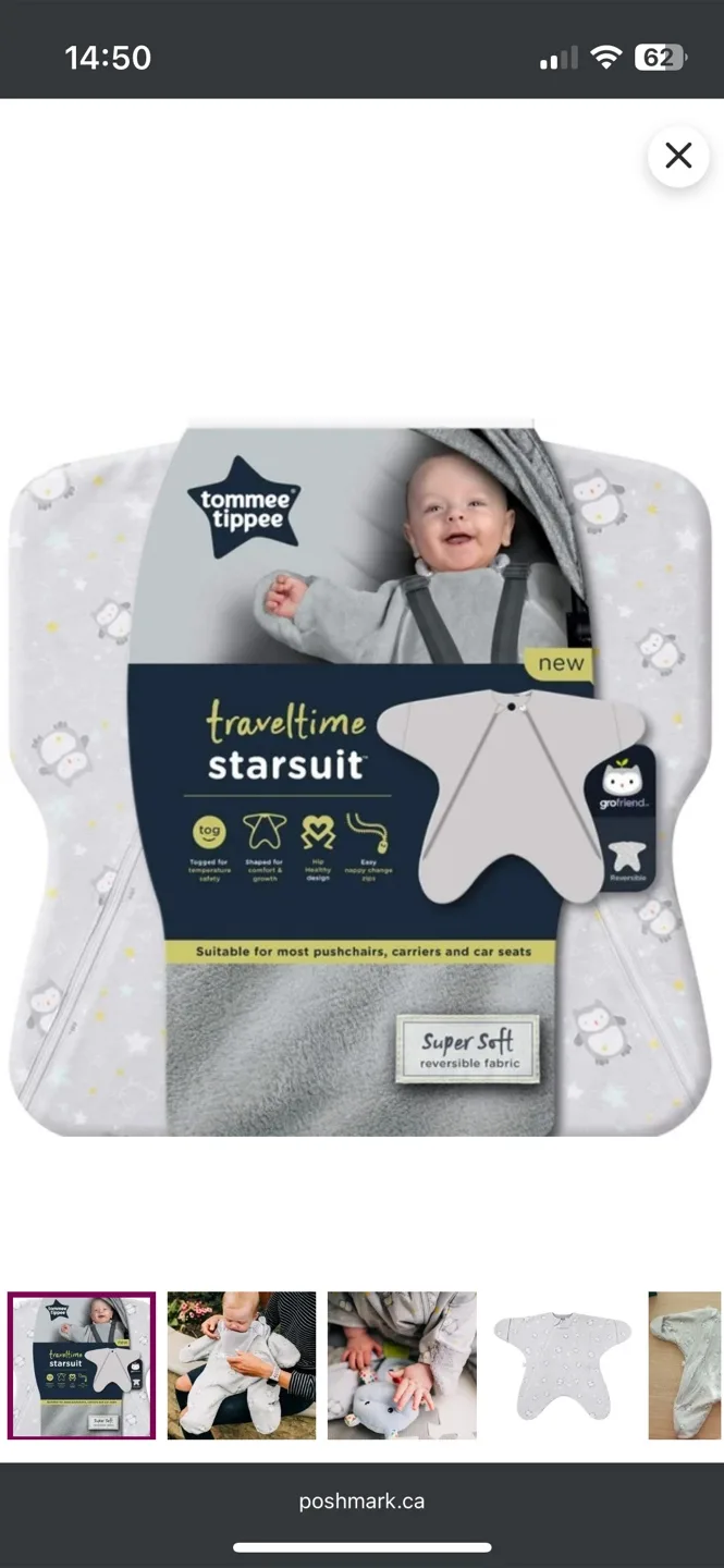 Tommee Tippee Traveltime Starsuit image indicator(2)