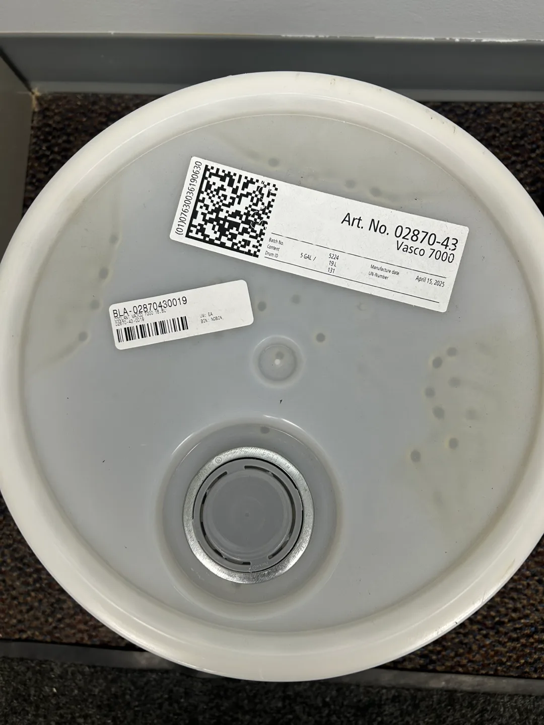 Blaser Swisslube Vasco 7000, 5 GAL image indicator(3)