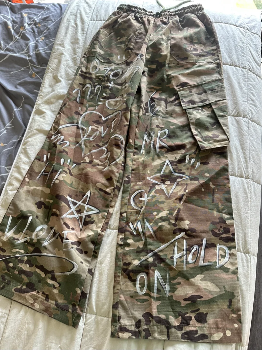 Camo Pants with Custom Design