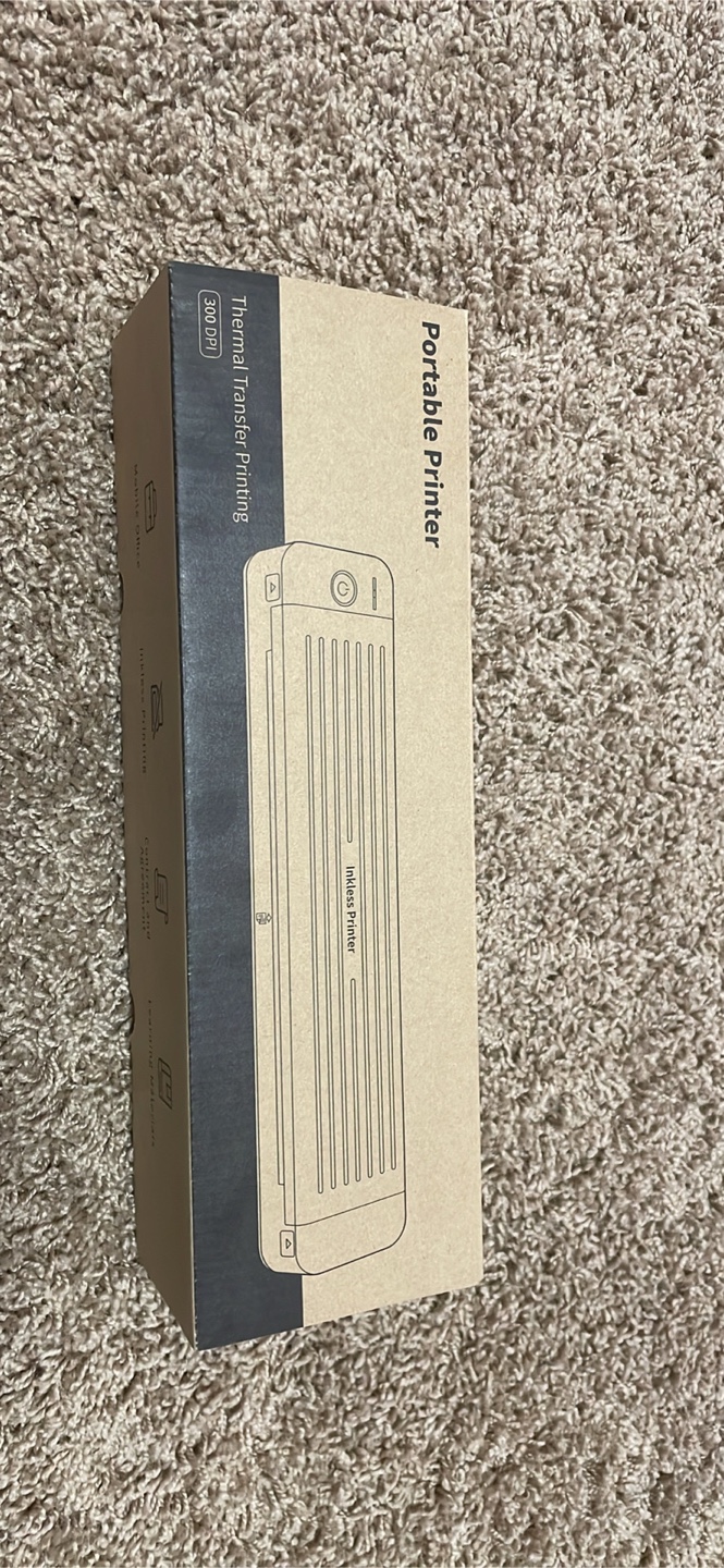 Inkless Portable Printer - New in Box!