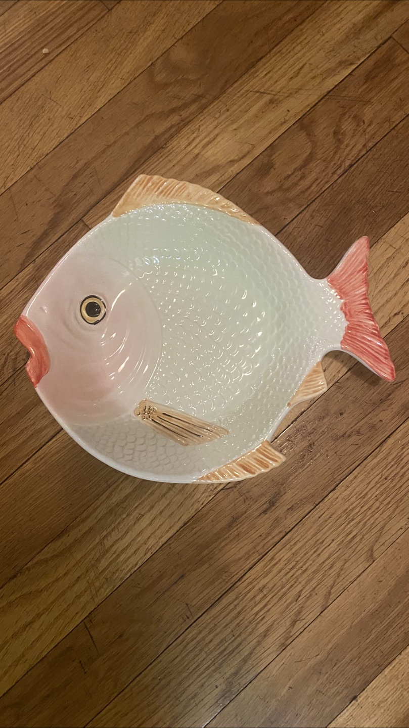 Fish Shaped Serving Dish