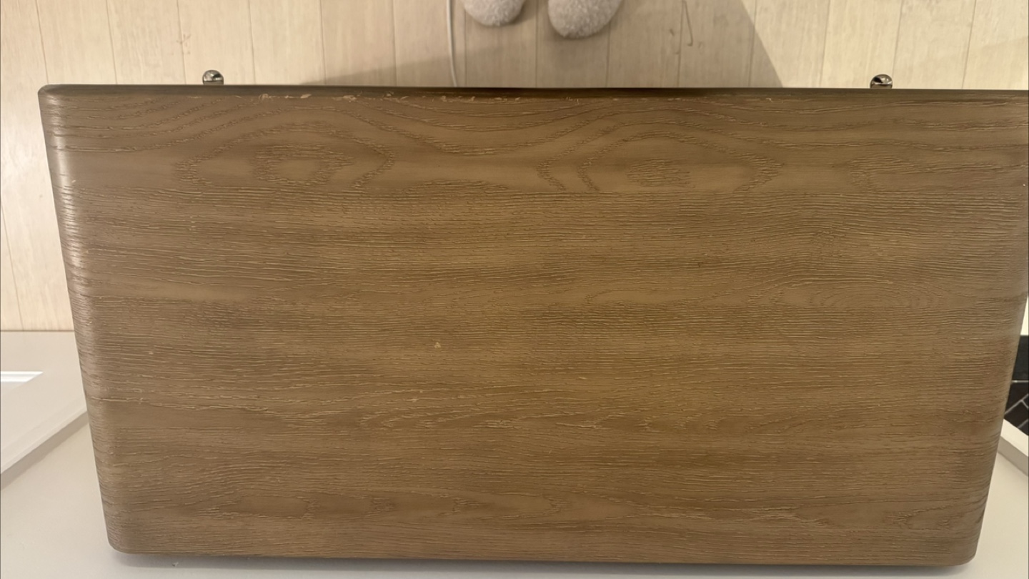 Wood Desk with Drawer - photo 3