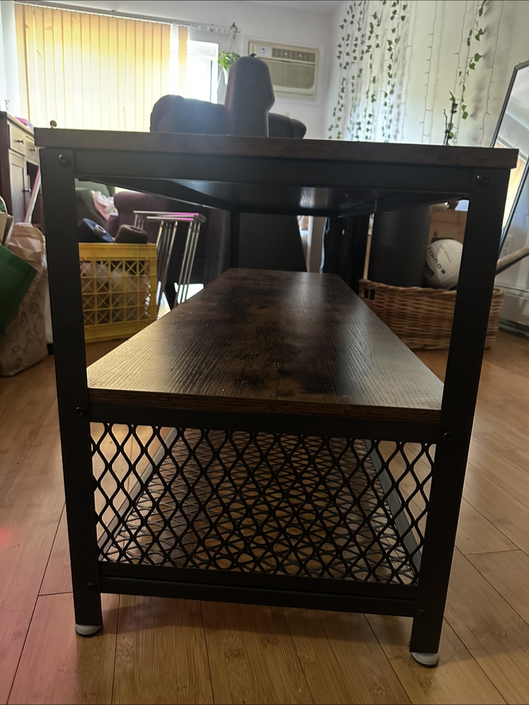Rustic Brown TV Stand - Entertainment Center - photo 3