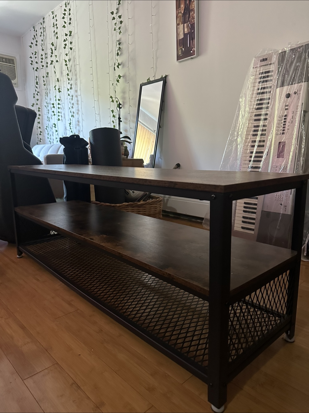 Rustic Brown TV Stand - Entertainment Center