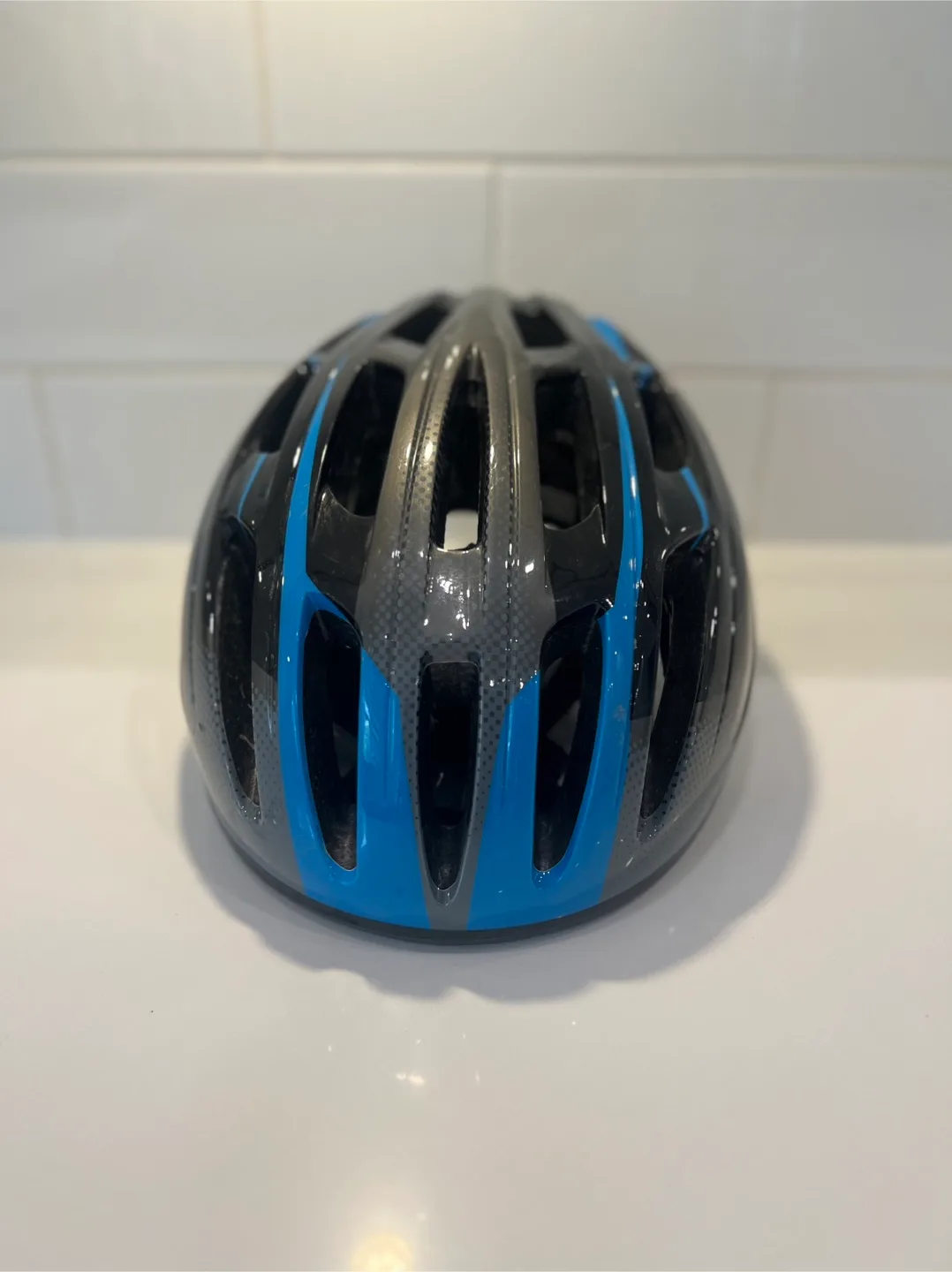 Supercycle Bike Helmet - Black and Blue thumbnail