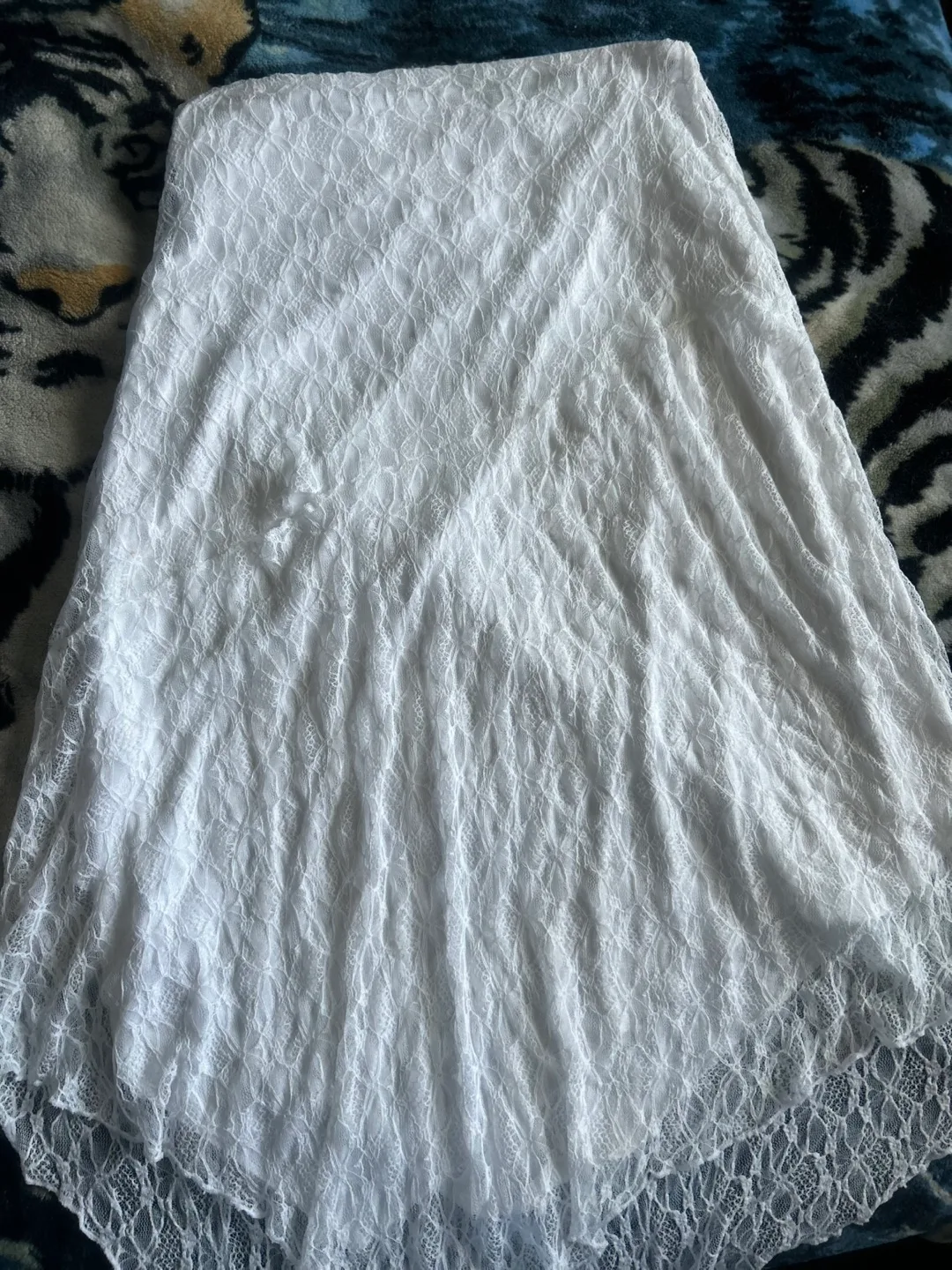 Ardene White Lace Skirt thumbnail