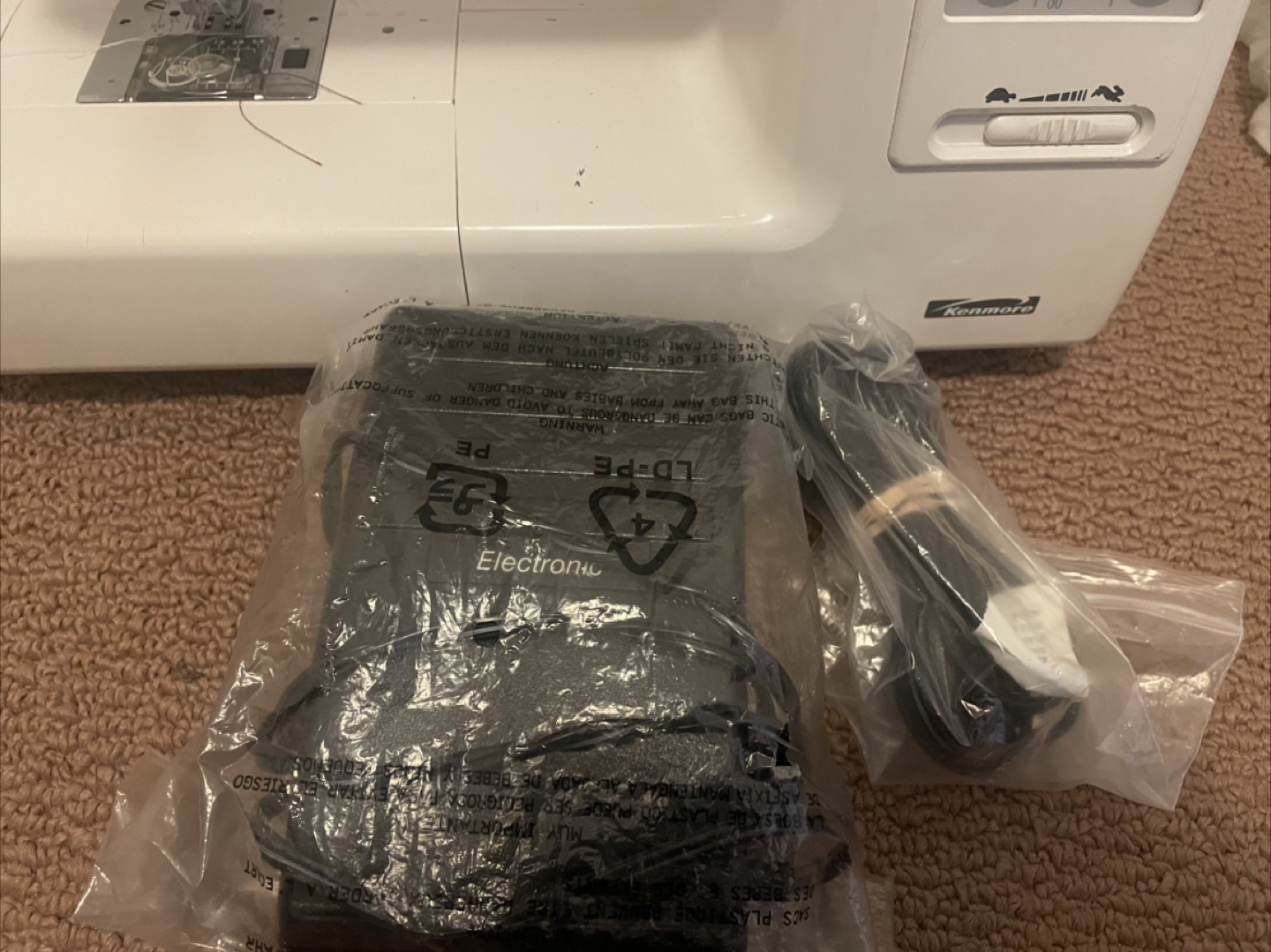 MOVING SALE- Kenmore Computerized Sewing Machine - photo 3