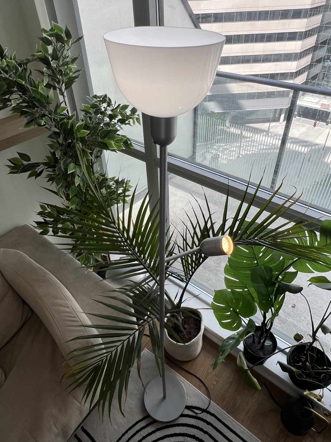 Modern Standing Floor Lamp with Reading Light