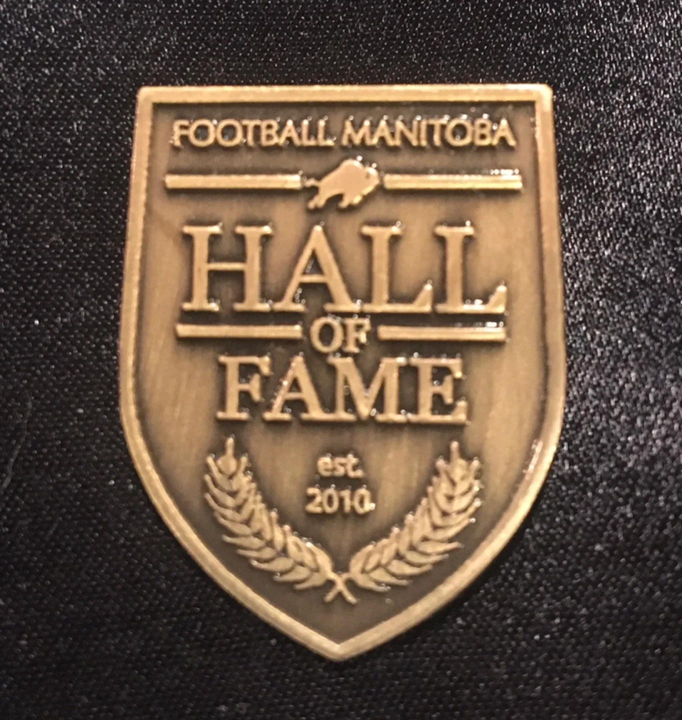Football Manitoba Hall of Fame Pin thumbnail