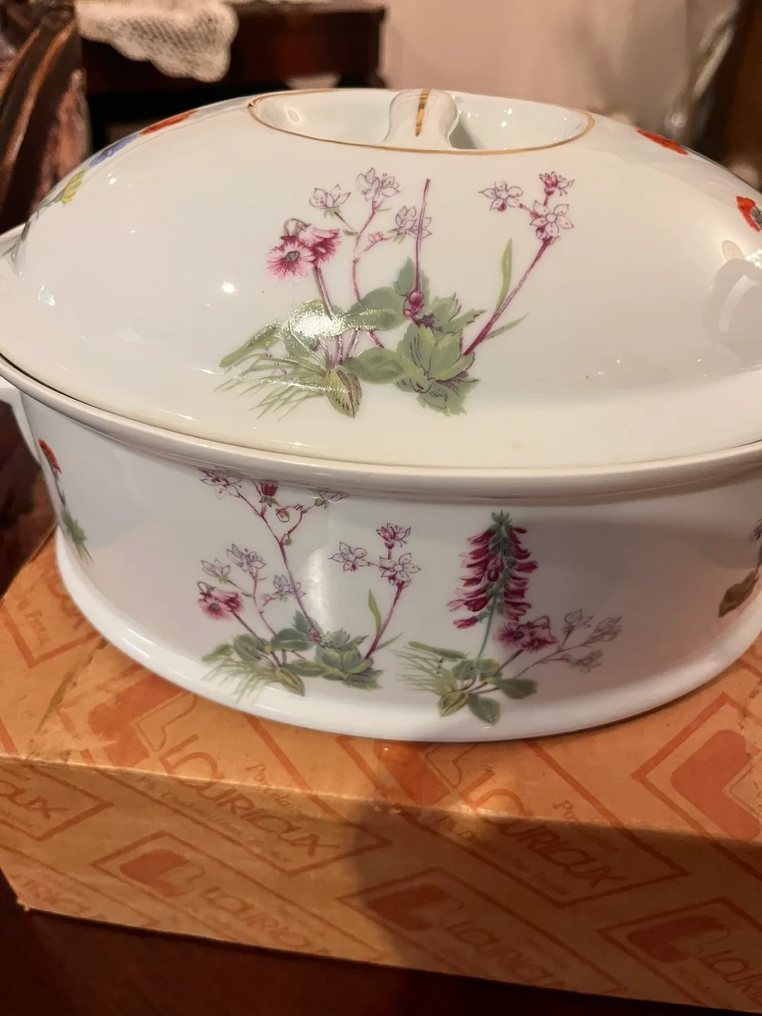 LOURIOUX Pyrolux France Oval Serving Dish image indicator(3)