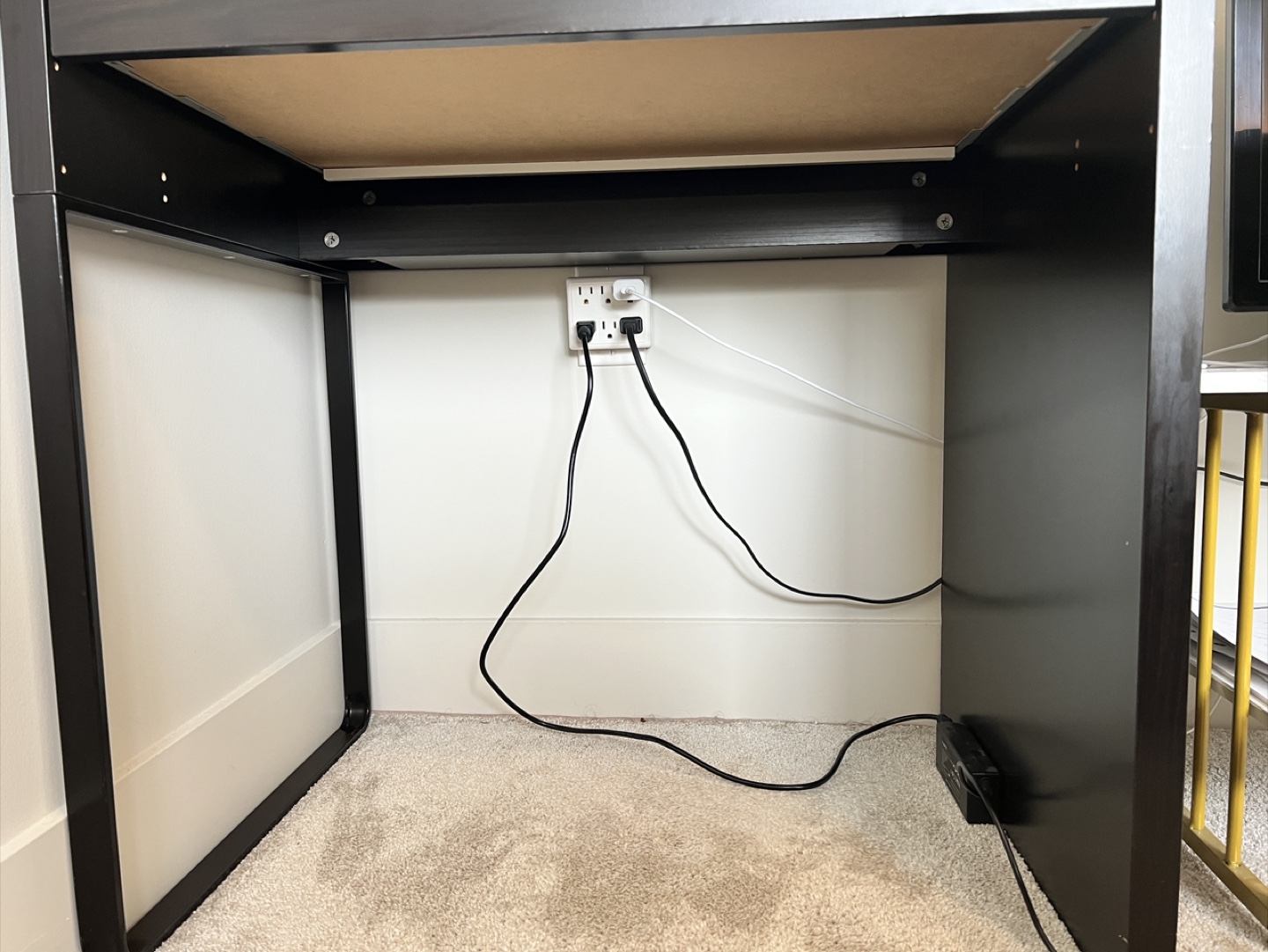 Dark Brown Desk (73cm x 49cm) - photo 4