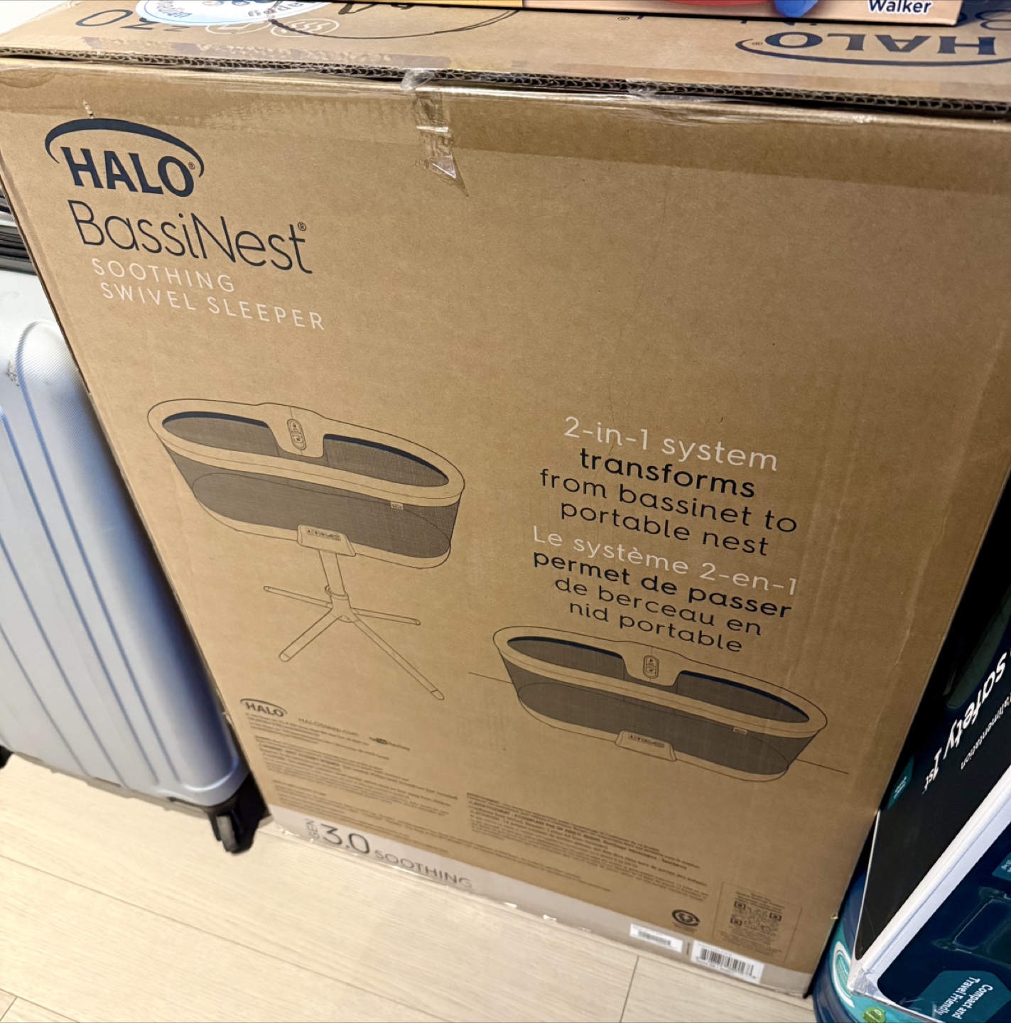 HALO BassiNest Soothing Swivel Sleeper 3.0 Bassinet - photo 3