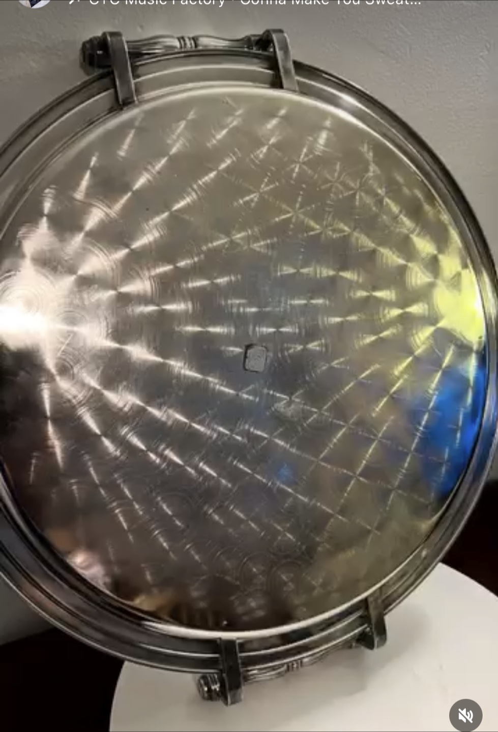 Silver Decorative Serving Tray - photo 2