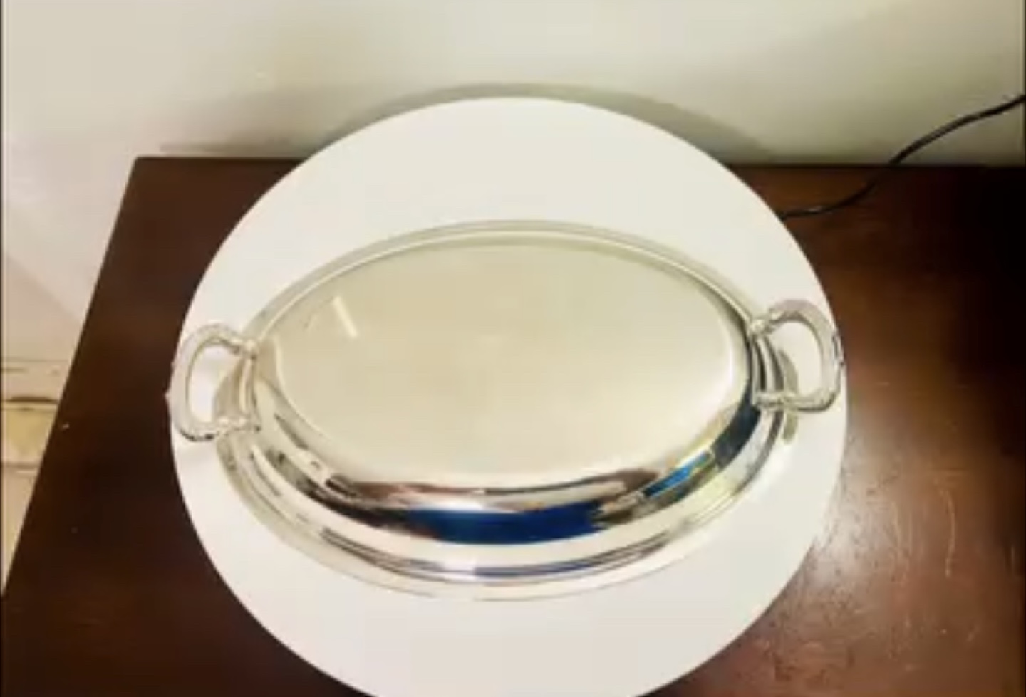 Silver Plated Serving Dish - photo 2
