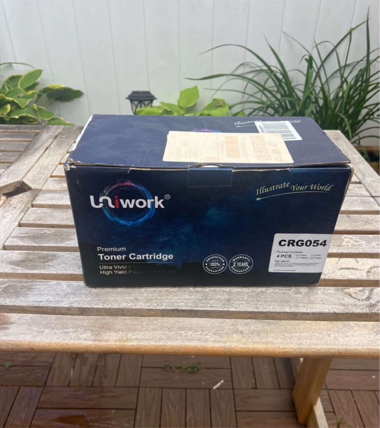 Uniwork Premium Toner Cartridge CRG054 - 4 Pack