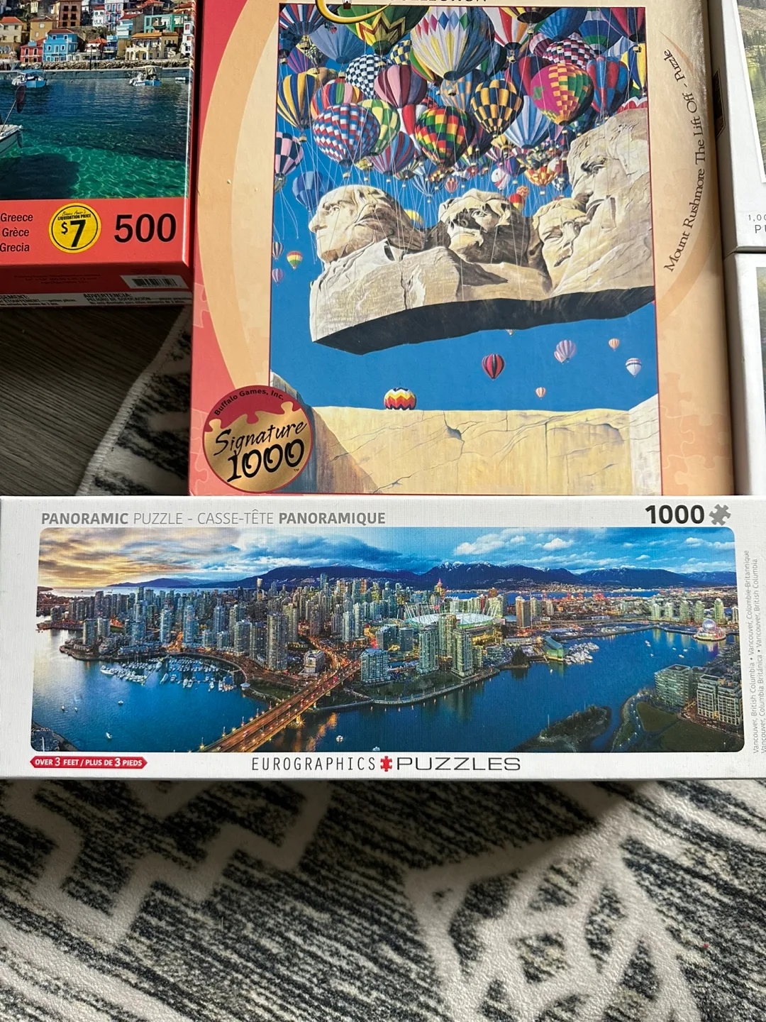 Assorted Puzzles - 500 & 1000 Pieces image indicator(9)