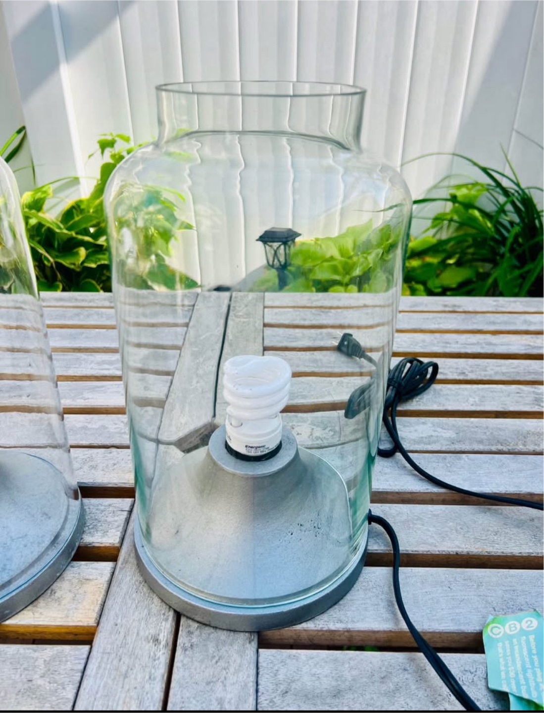 Glass Jar Table Lamps - photo 3