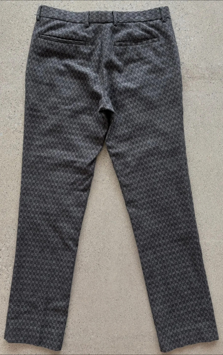 Topman Wool Blend Gray Dress Pants - Size 32 image indicator(6)