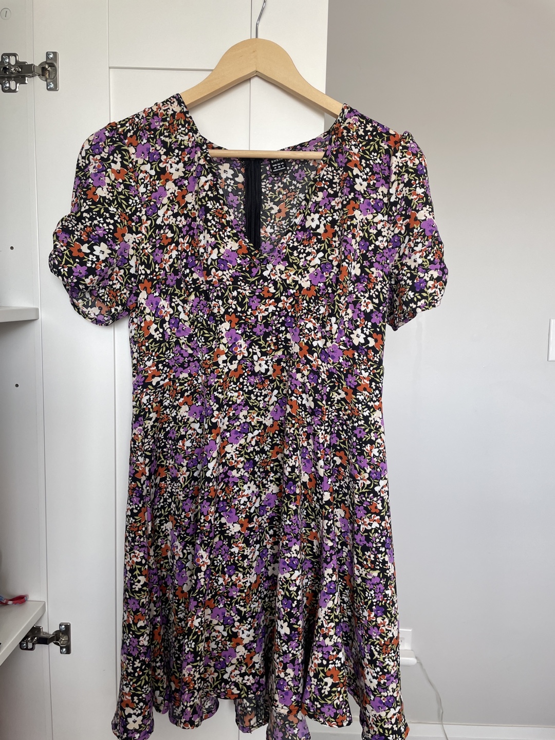 Floral Print Mini Dress