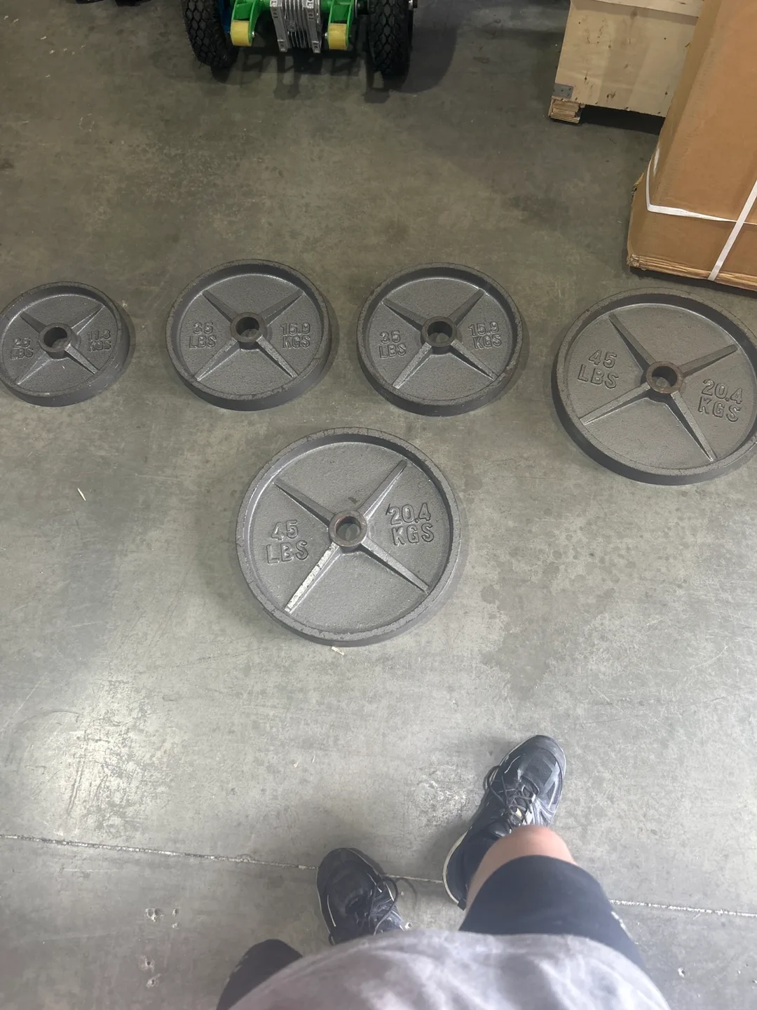 Weight Plates - 25, 35, 45 lbs thumbnail