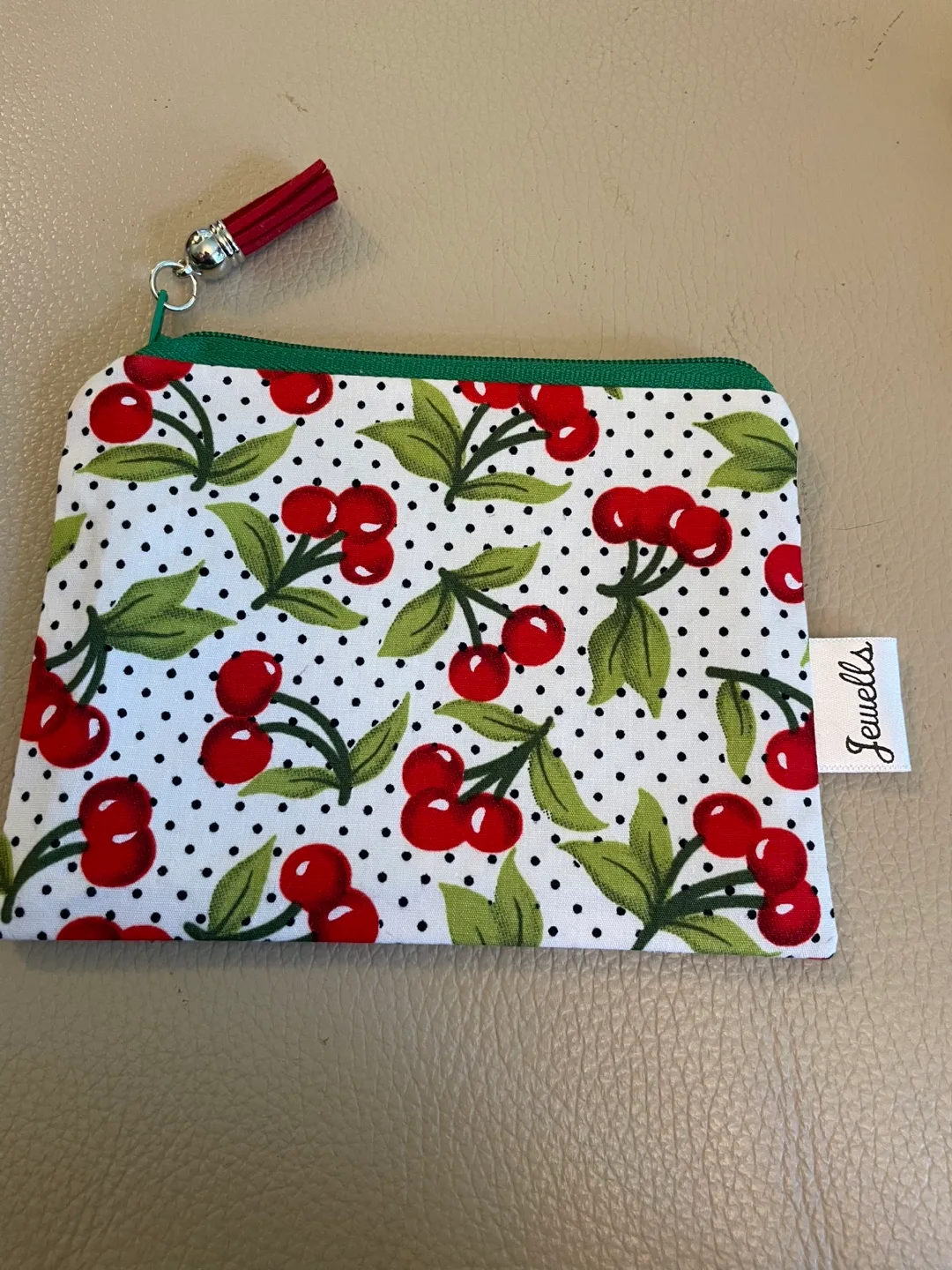 Jewells Handmade Zip  Pouch NEW thumbnail