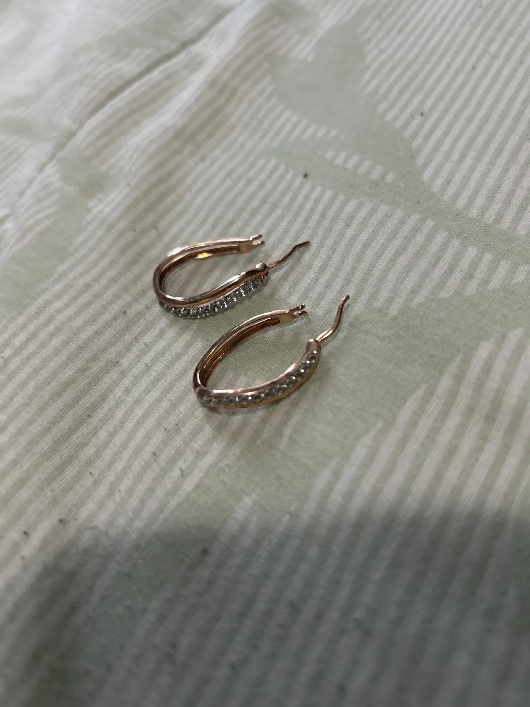 Rose Gold Tone Earrings image indicator(2)