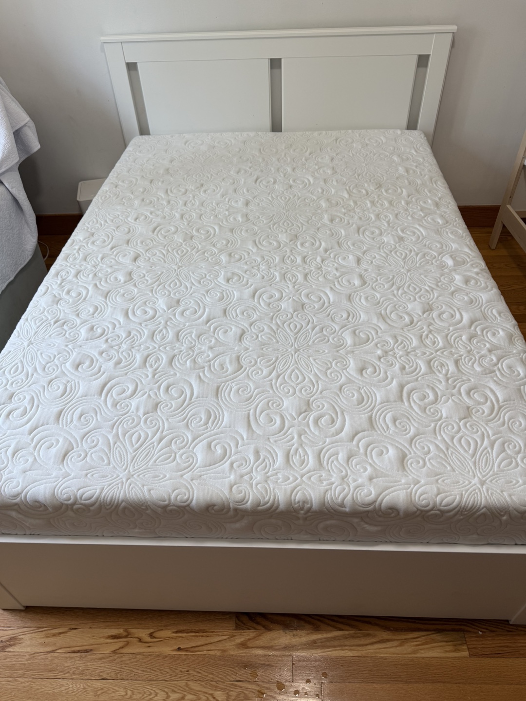 IKEA Brimnes White Bed Frame with Storage Full/ Double - photo 4