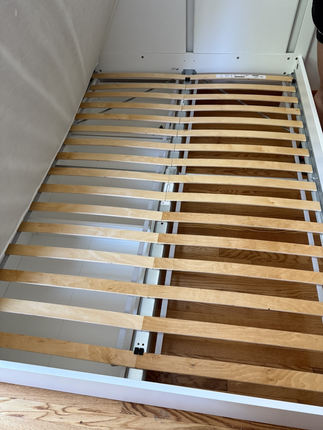 IKEA Brimnes White Bed Frame with Storage Full/ Double - photo 3