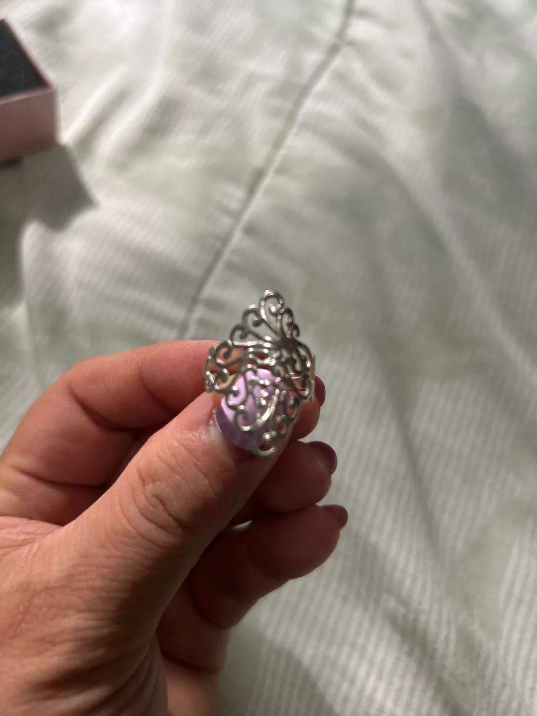 Silver Filigree Ring thumbnail