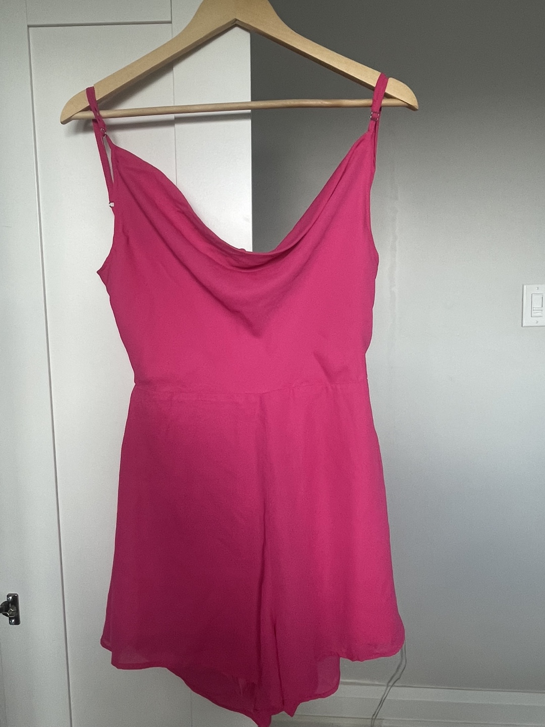 Pink Romper - Size Large