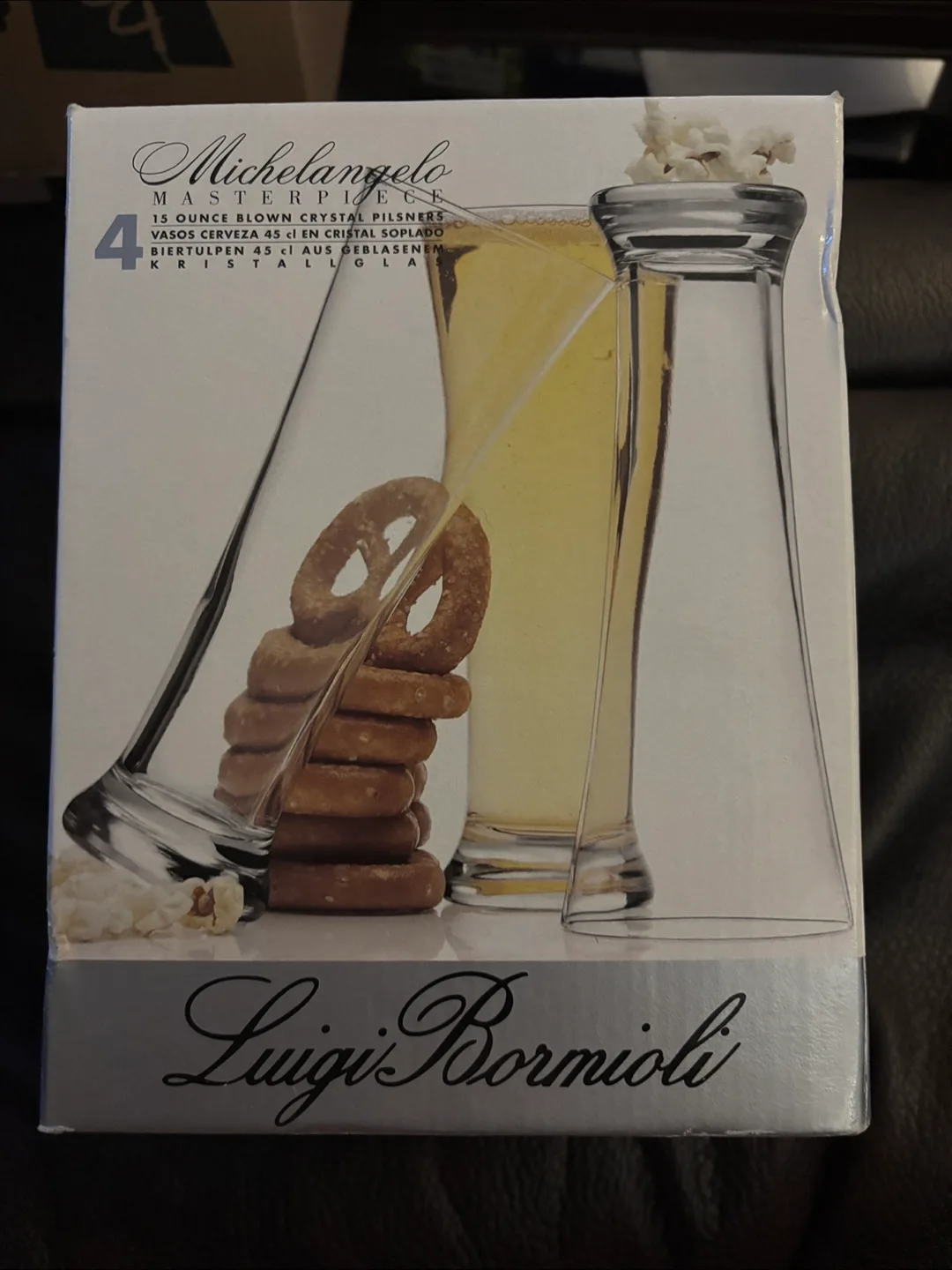 Luigi Bormioli Michelangelo Masterpiece by Pilsner Glasses thumbnail