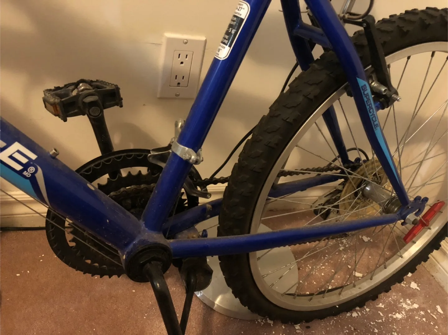 Supercycle SC1800 Blue Mountain Bike image indicator(3)