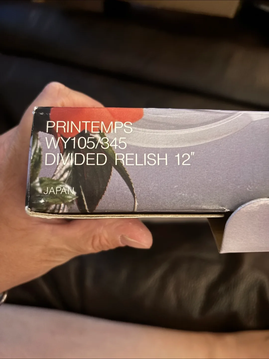 Savoir Vivre 12" Divided Relish Dish image indicator(3)