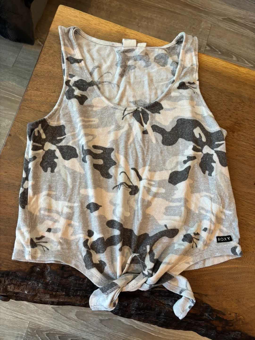 Roxy Camo Tank Top - Size M thumbnail