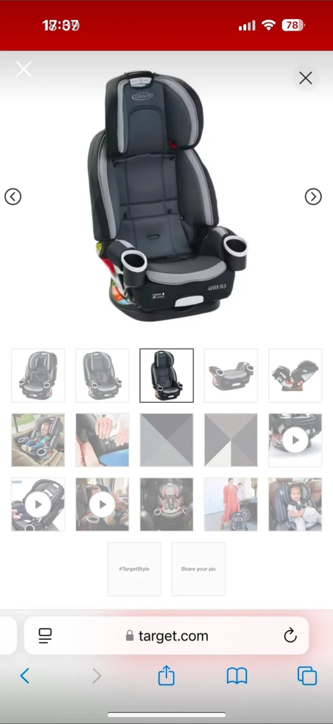Graco 4Ever DLX Car Seat thumbnail