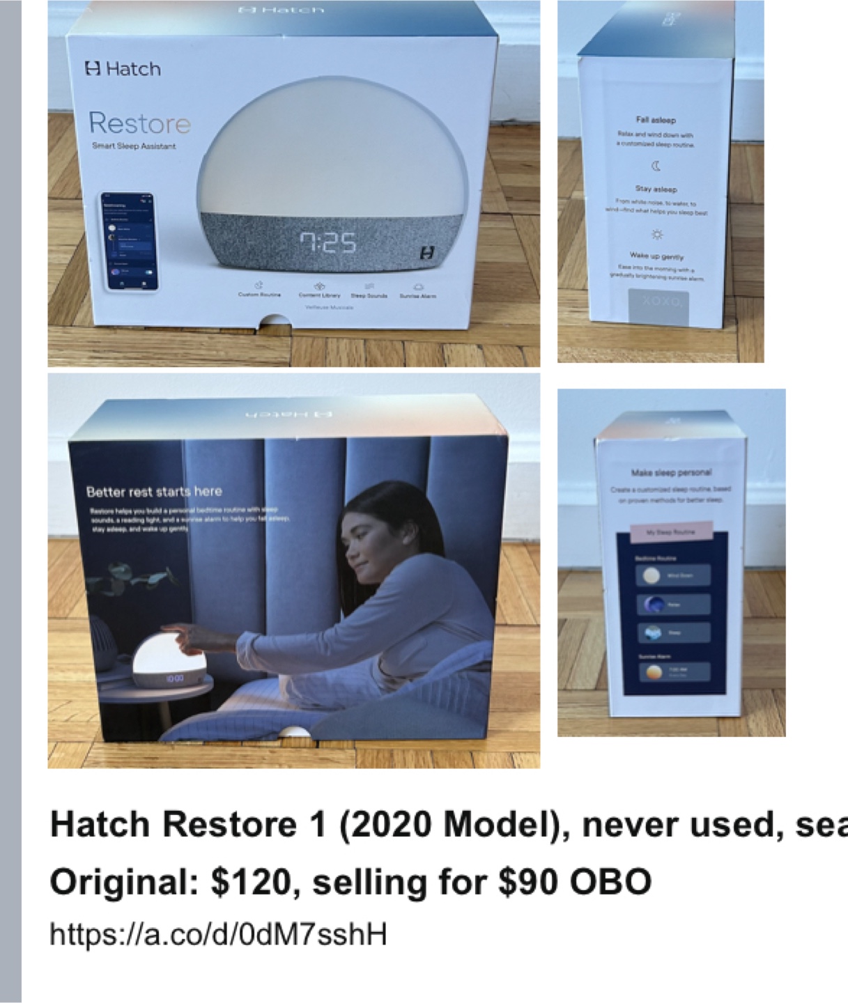New Hatch Restore Smart Sleep Assistant