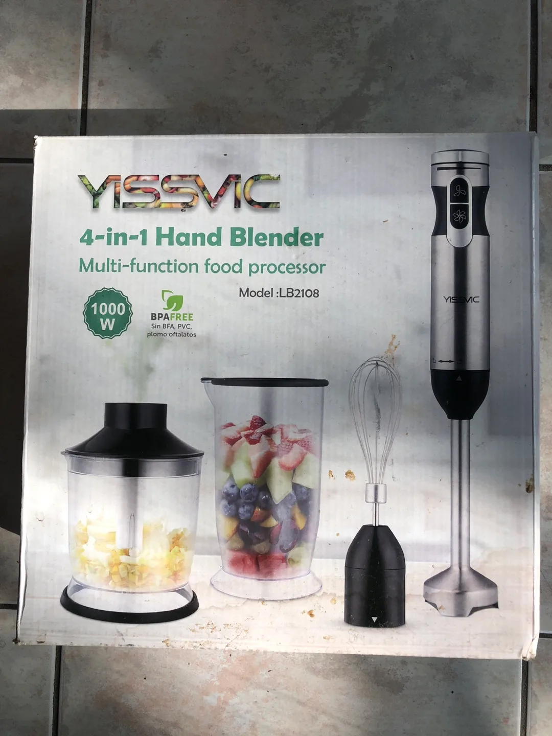 YISSVIC 4-in-1 Hand Blender - Like New! thumbnail