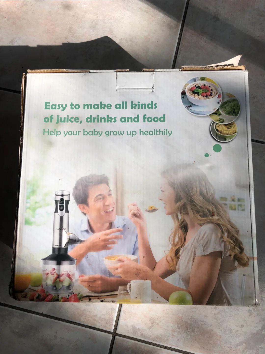 YISSVIC 4-in-1 Hand Blender - Like New! image indicator(4)