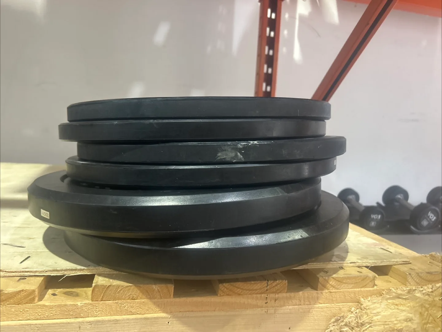 6 bumper plates 4 15 lbs 2 25lbs thumbnail