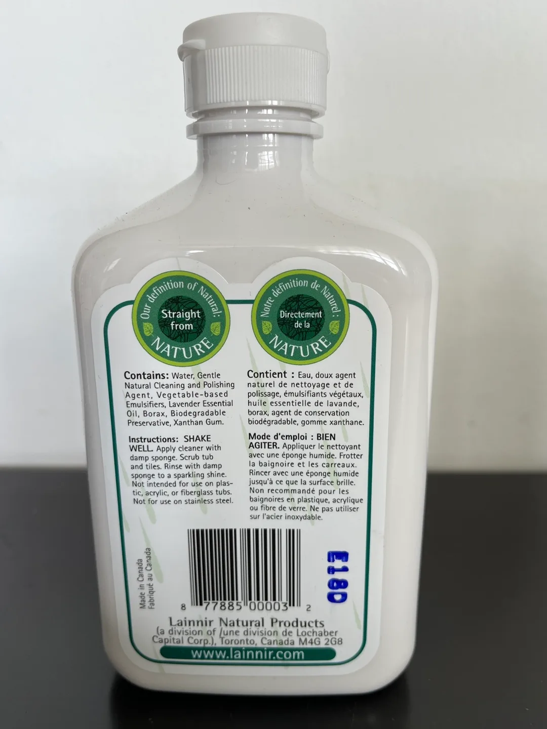 Three Lainnir Tub & Tile Cleaner - Lavender Scent image indicator(3)