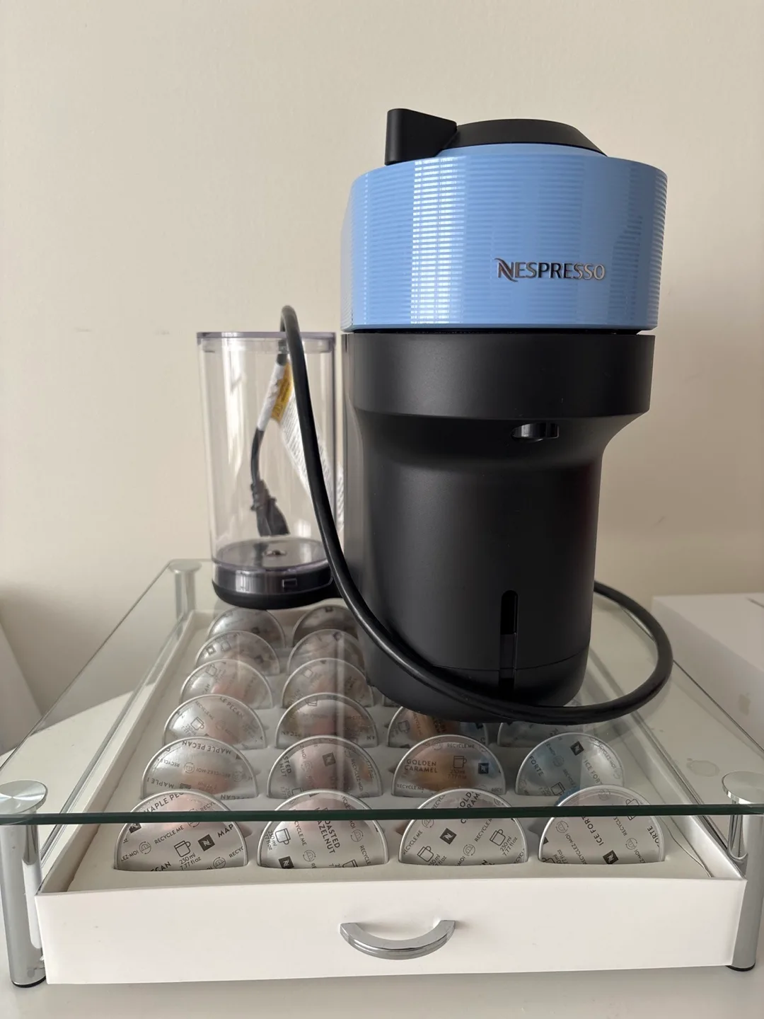 Nespresso Vertuo Pop Coffee Machine - Light Blue thumbnail