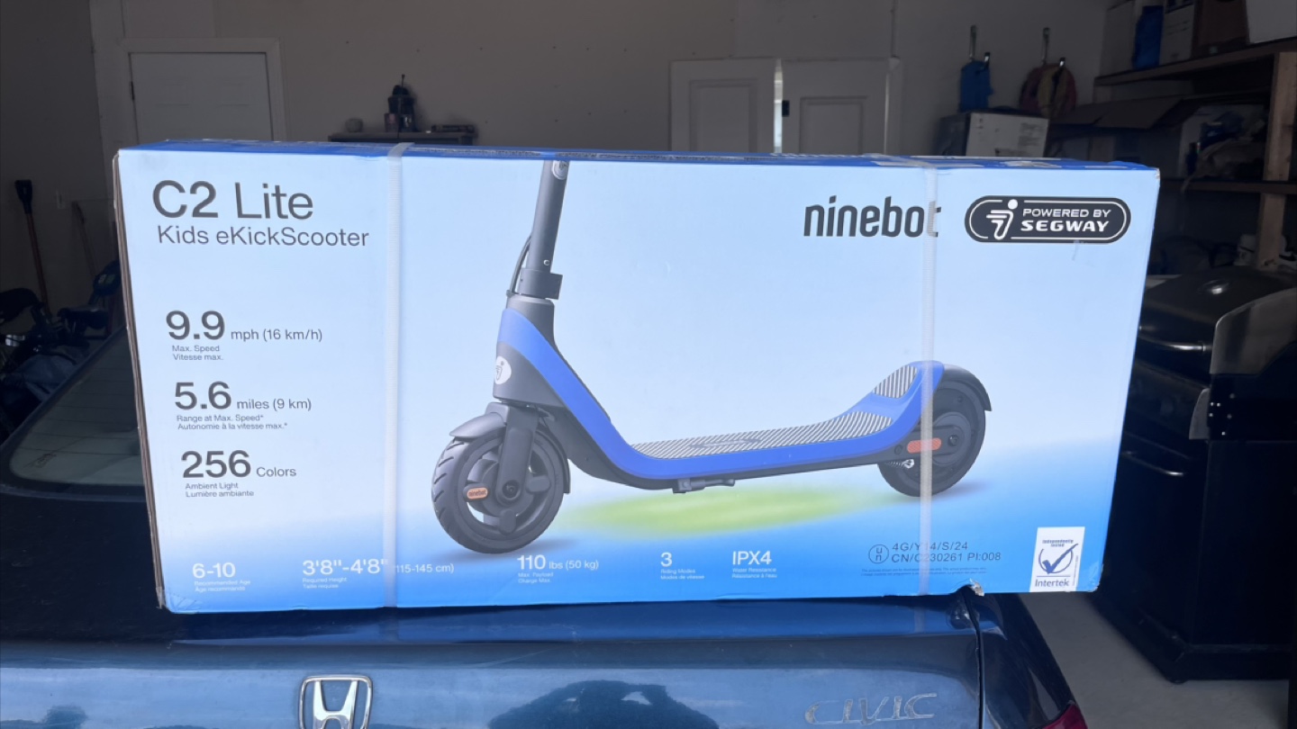 New Ninebot C2 Lite Kids eKickScooter by Segway - photo 2
