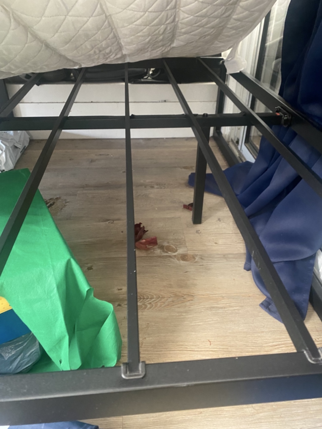Moving out sale-Full size Mattress and bed frame - photo 4