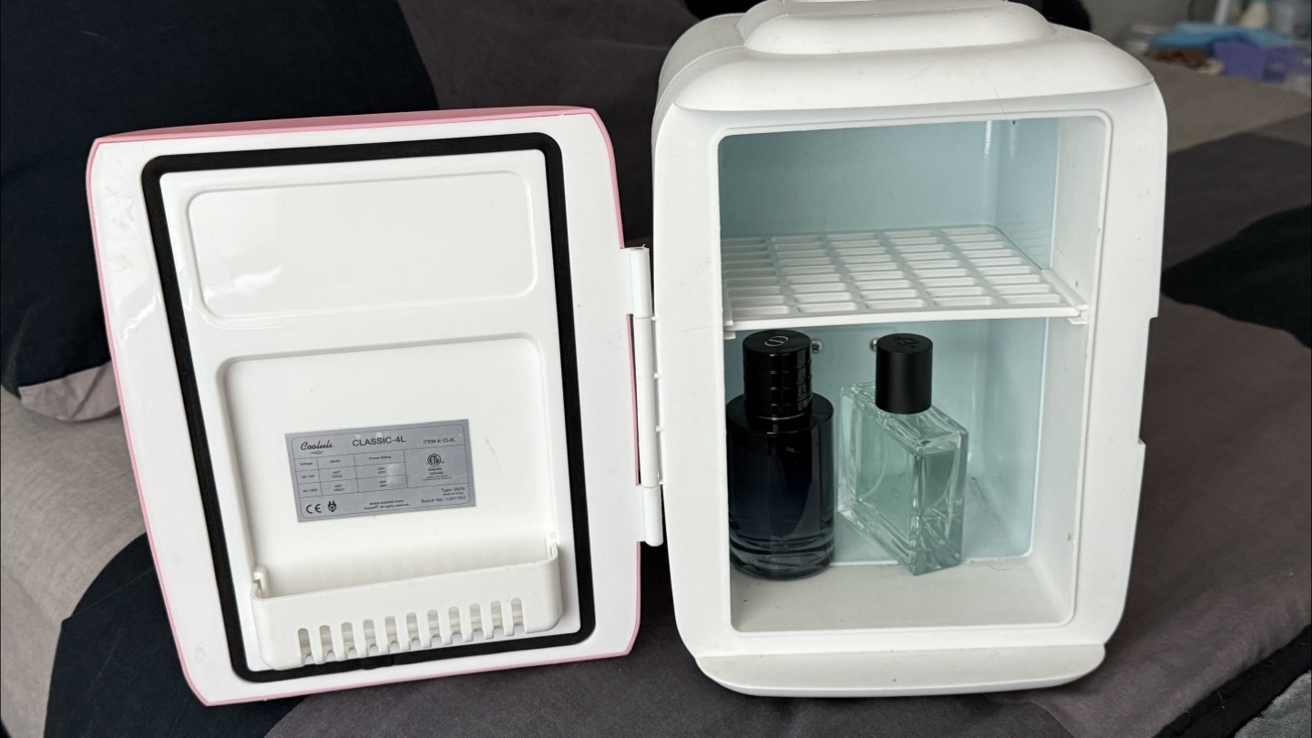 Cooluli Classic 4L Mini Fridge - Pink