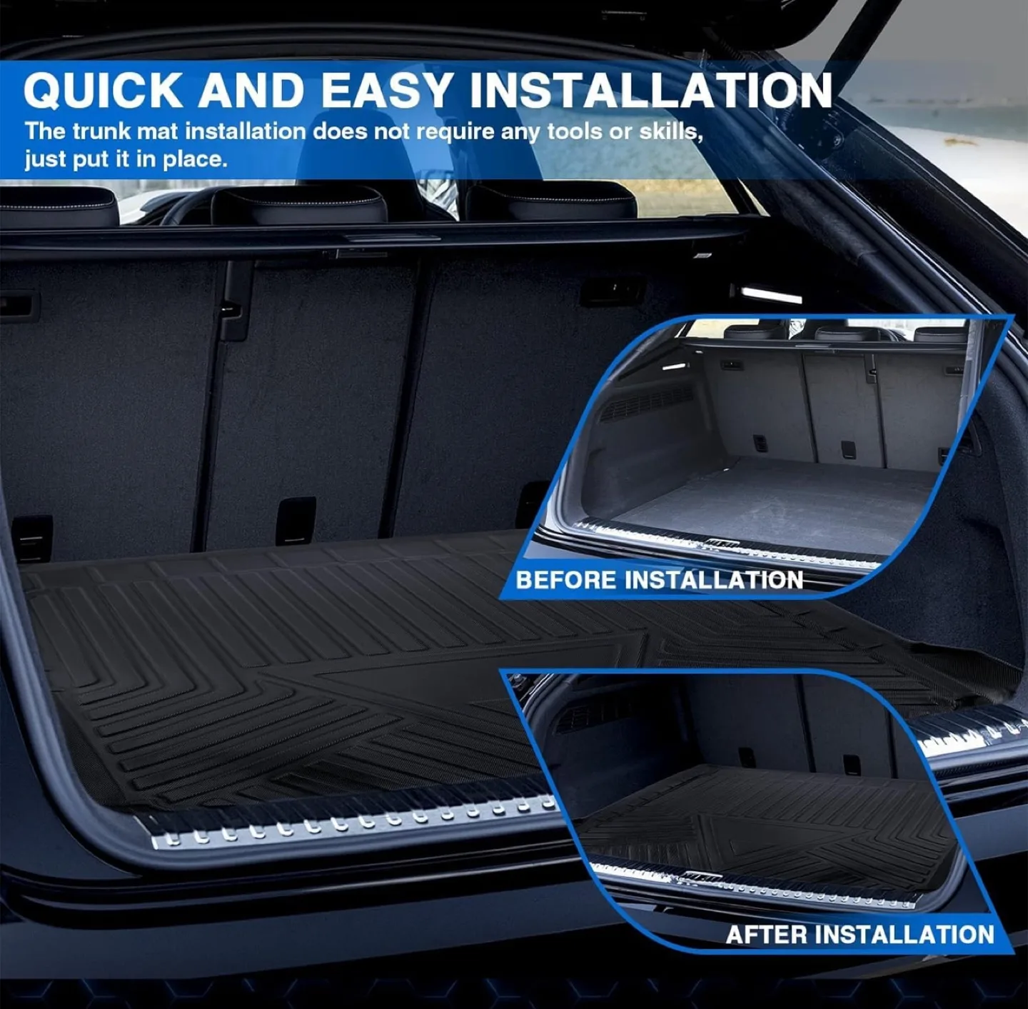 2018-2025 Audi Q5 SQ5 Cargo Mat image indicator(7)