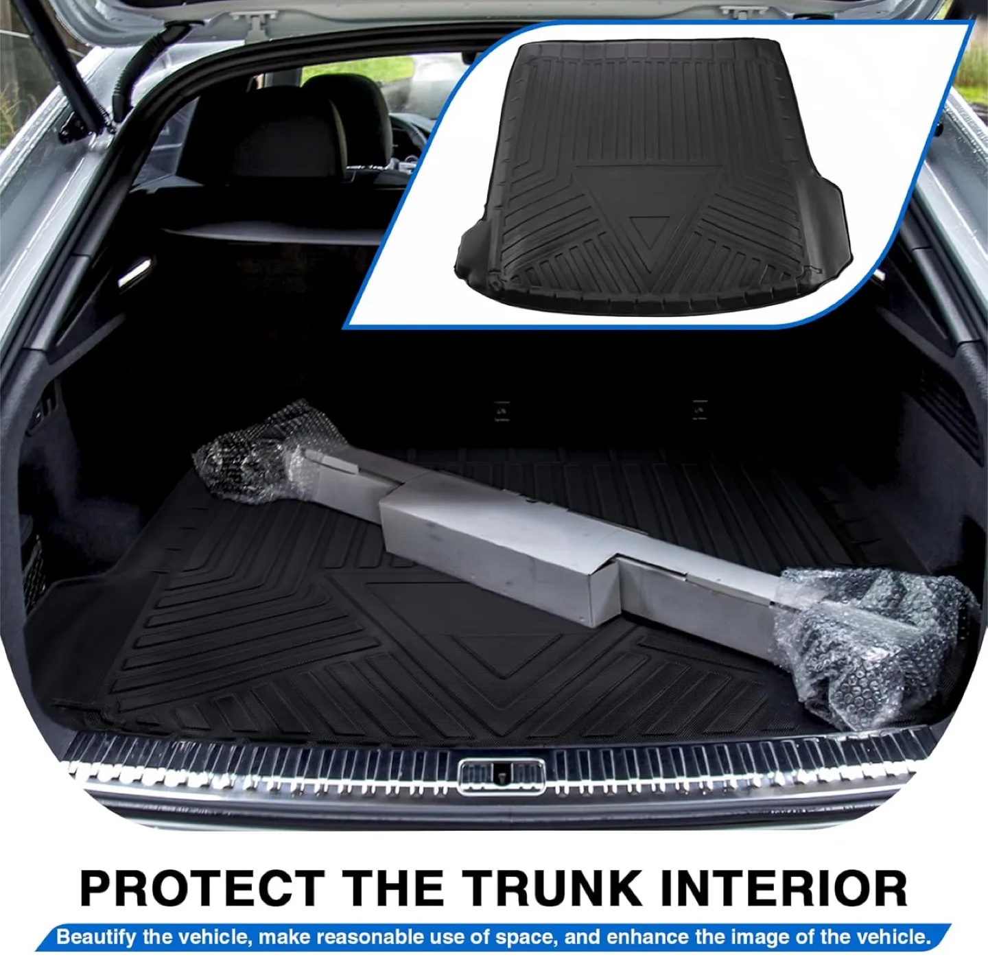 2018-2025 Audi Q5 SQ5 Cargo Mat image indicator(8)