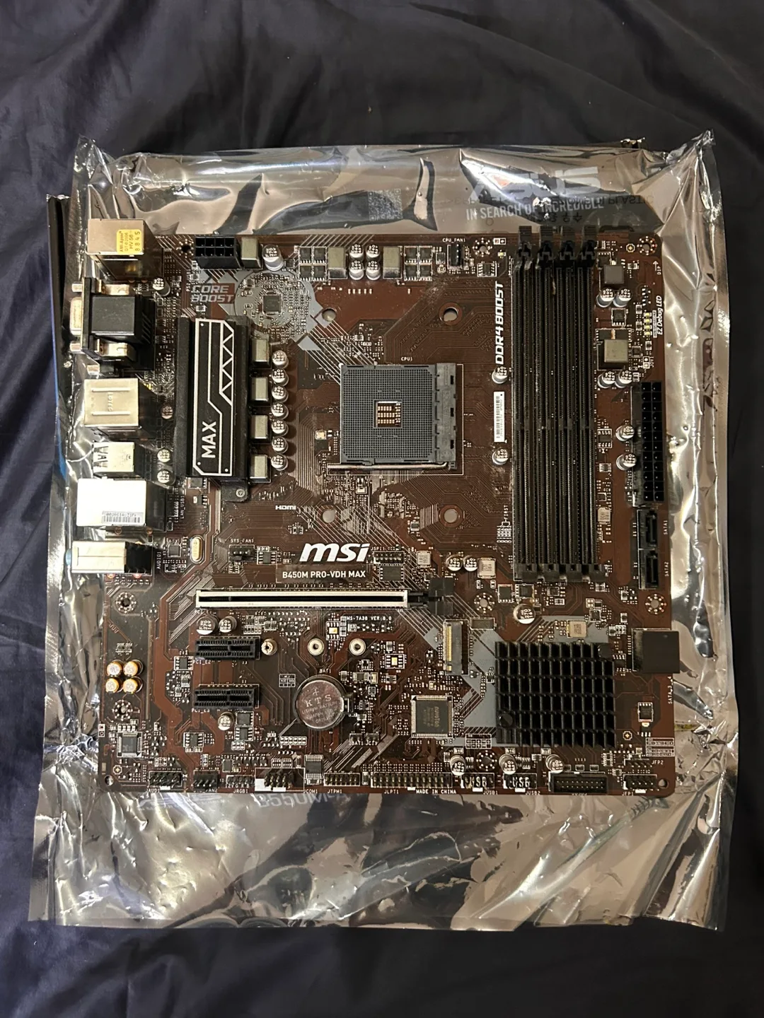 Gigabyte B450M AM4 Motherboard thumbnail