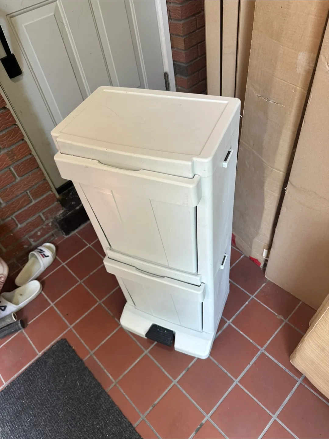 Sterilite 2-Drawer White Storage Cabinet thumbnail