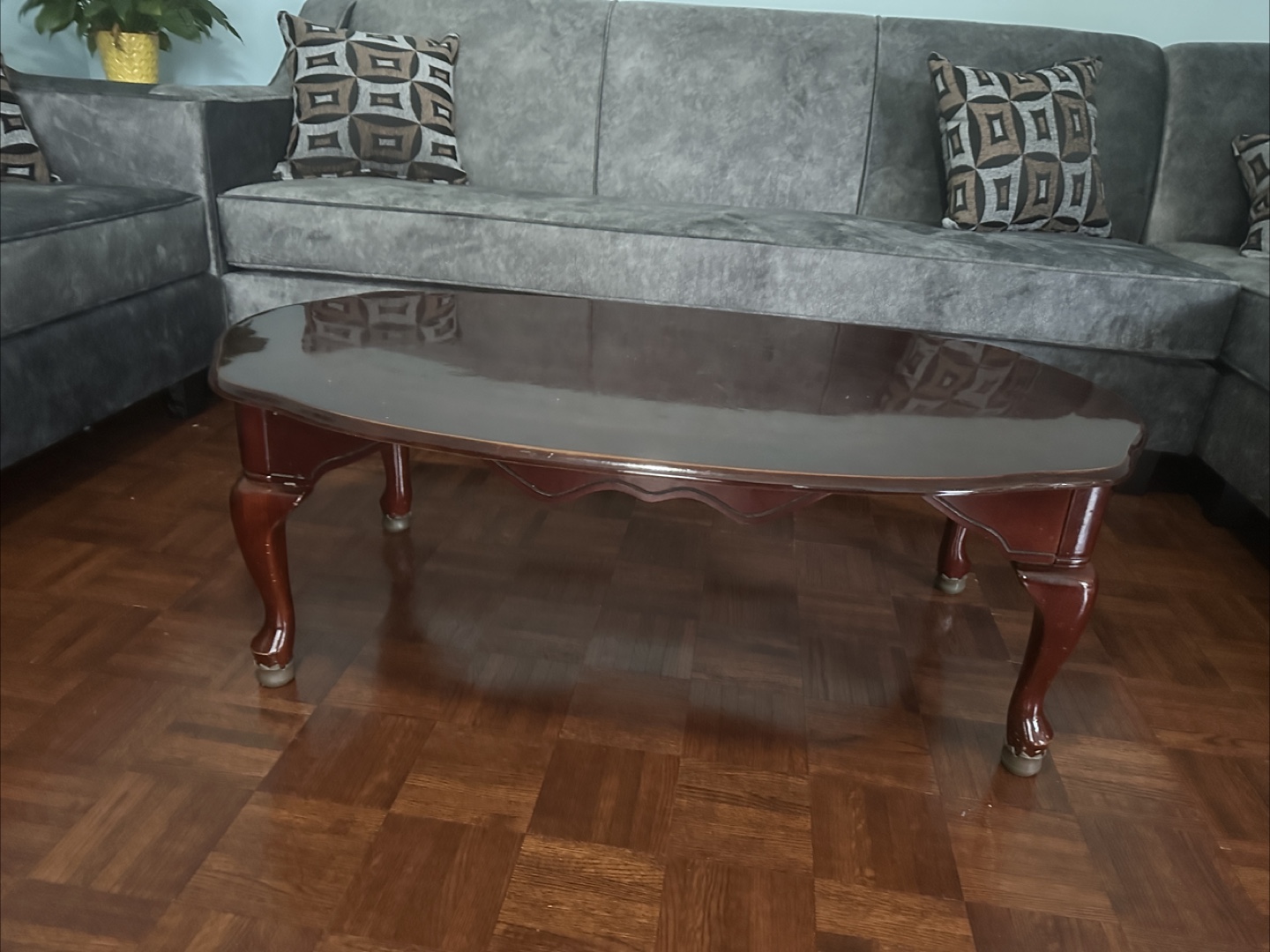 Wooden Coffee & End Tables - Set of 3